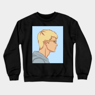 Jason Grace - Side Profile Crewneck Sweatshirt